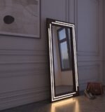 Valia wall mirror with light - Image 3