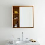 Oscar Mirror Bathroom with Storage Cabinet