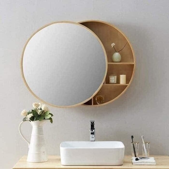 Round Cascade Round Mirror - Image 7
