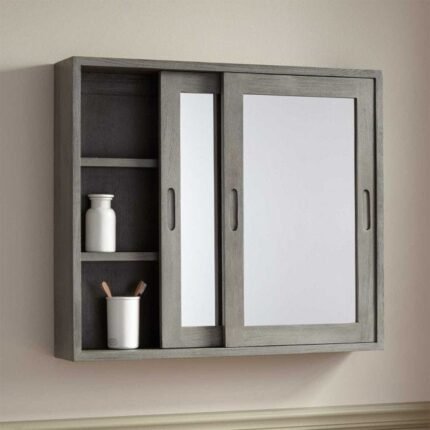 Amber Mirror with Storage Space