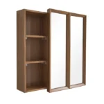 Chassi 2-Door Wall Mounted Cabinet with Mirror - Image 3