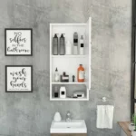 Tallis Modern Bathroom Mirror with Cabinet