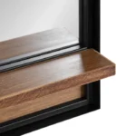 Aphrodite Rectangle Metal Wall Mirror - Image 5