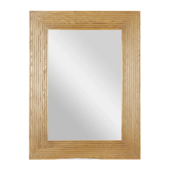 Arame Brown Rectangle Wall Mirror - Image 2