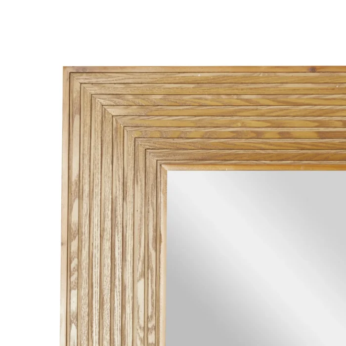 Arame Brown Rectangle Wall Mirror - Image 3