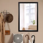 Nigiri Rectangle Framed Wall Mirror - Black