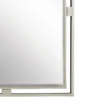 Rozy Brushed Nickel Bathroom Mirror - Image 3