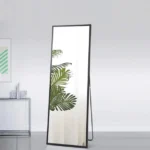 Metalia Free-standing Mirror With A Metal Frame