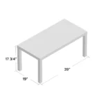 Svek wood coffee table - Image 6