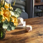 Snidaj Wood And Metal Coffee Table - Image 3