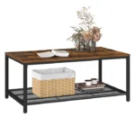 Snidaj Wood And Metal Coffee Table - Image 5