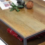 Madera Two Tier Coffee Table with Storage - Image 6