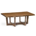 Daizie Natural Wood Coffee Table - Image 6