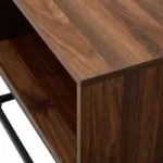 Trevo Wood and Metal Coffee Table with Storage - Image 10