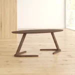 Doya Oval Wood Coffee Table - Brown - Image 2