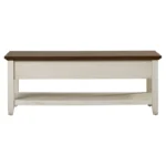 Vallia Wooden Coffee table with Storage - Image 8