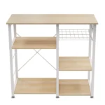 Slushy Rolling Kitchen Island with Metal Frame - Image 3