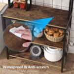 Stalli Kitchen Microwave Stand with Storage Shelves - Image 3