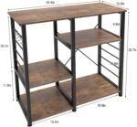 Bridu 3-Tier Wood and Metal Kitchen Stand - Image 7
