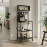 Gussi 5-Tier Kitchen Baker Rack with Hooks