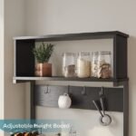 Gussi 5-Tier Kitchen Baker Rack with Hooks - Image 3