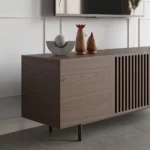 Sonama Wood TV Stand with Shelves - Image 4