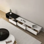 Occo Modern TV Unit with 3 Drawers - Image 2