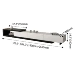 Occo Modern TV Unit with 3 Drawers - Image 13