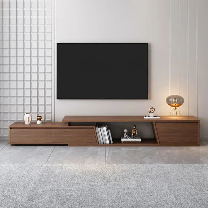 Graffi TV Unit with 3 Drawers - Expandable - Image 1