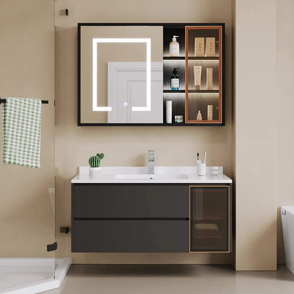 0007227_dexy-led-mirror-with-medicine-cabinet.webp Dexy LED Mirror with Medicine Cabinet - Image 1