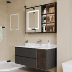 Dexy LED Mirror with Medicine Cabinet - Image 4