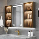 Zeddak LED Mirror With Medicine Cabinet - Image 5