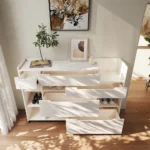 Sobi Shoe Storage Cabinet with 5 drawers - Image 7