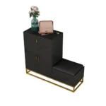 Leotto Shoe Storage Cabinet with Seat - Image 4