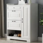 Separ Wood Shoe Storage Cabinet