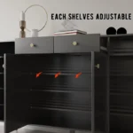 Alya Double Shoe Storage Cabinet - Image 5