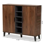 Dinti Wood Shoe Storage Cabinet - Image 16