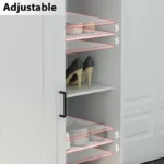 Fetati Shoe Storage Cabinet with Sliding Door - Image 3