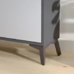 Recetar Shoe Storage Cabinet - 3 Folding Drawers - Image 5