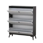 Recetar Shoe Storage Cabinet - 3 Folding Drawers - Image 7