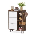 Sola Shoe Storage Cabinet - Pull-down Drawers - Image 5