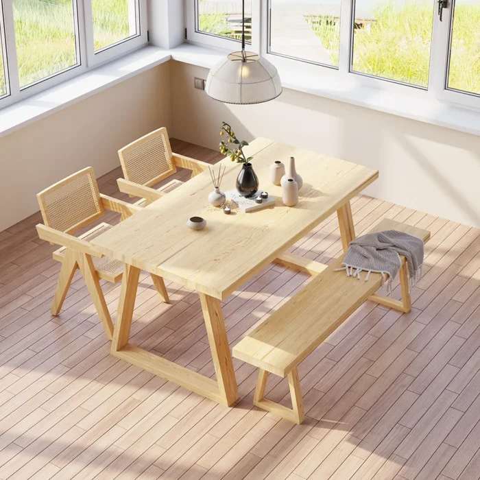 Timiz Rectangular Dining Table - Image 1