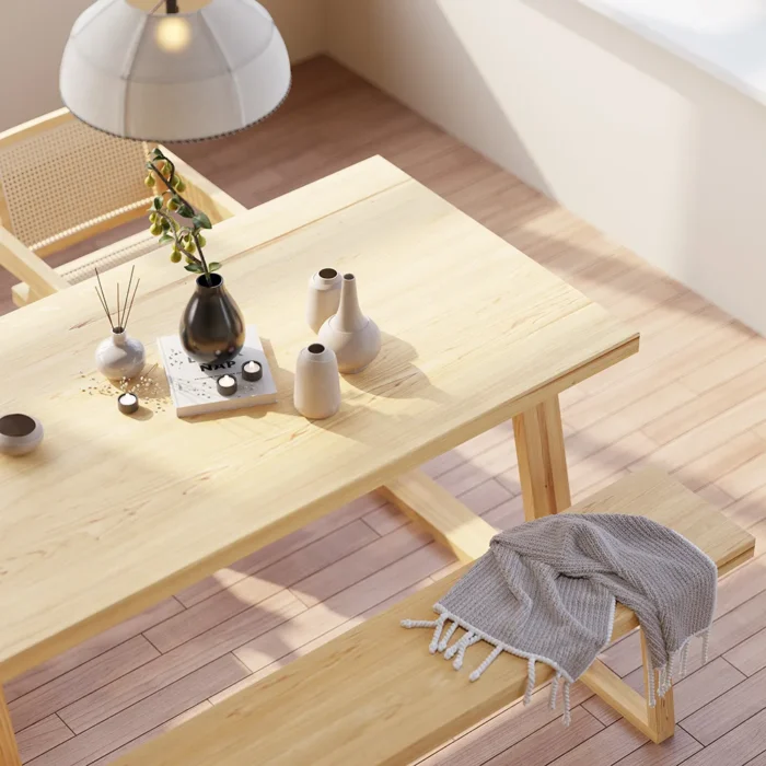Timiz Rectangular Dining Table - Image 2