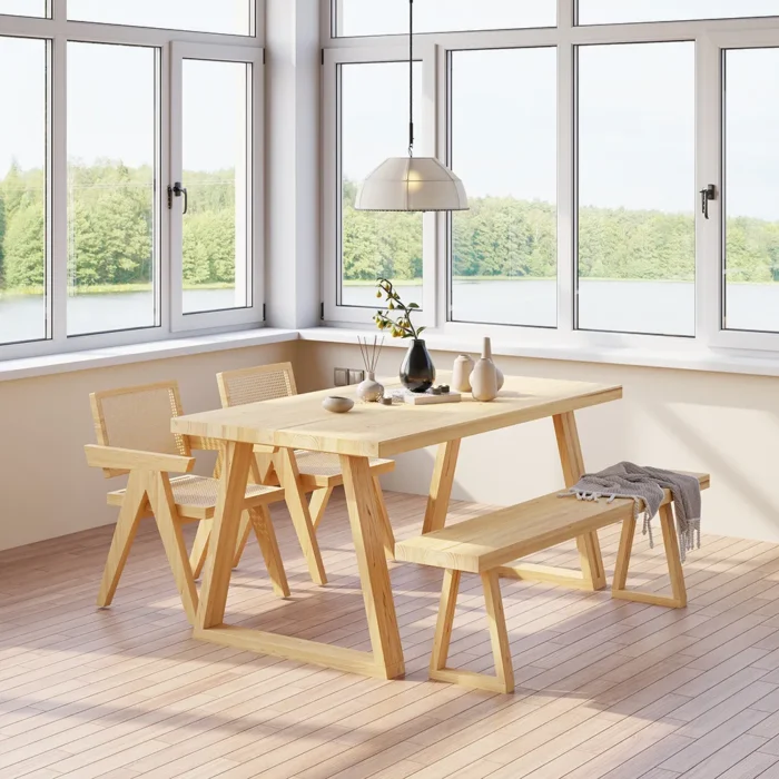 Timiz Rectangular Dining Table - Image 5