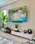 Seyra Wood Extendable TV Stand with 3-Drawers - Image 10