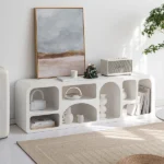 Sila TV table and bookcase