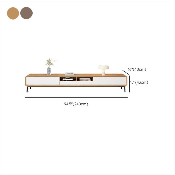 Harmony Wooden TV Stand - Image 4