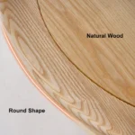 Krack Coffee table wood and rattan - Image 4