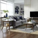 Arees Natural wood Side table - Image 3