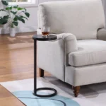 Helmet Natural wood Side table